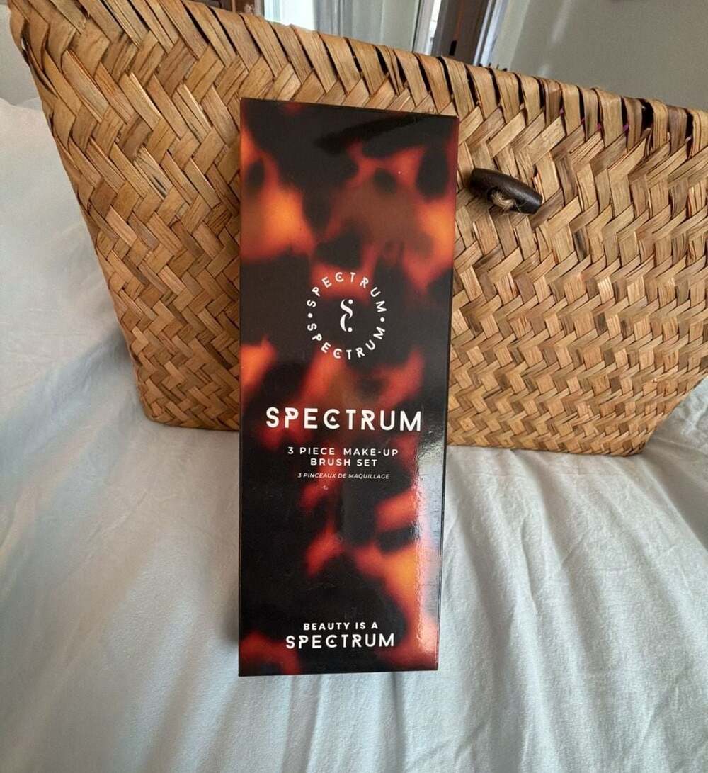 Spectrum 3 Piece Make-Up Brush Set Tortoiseshell
